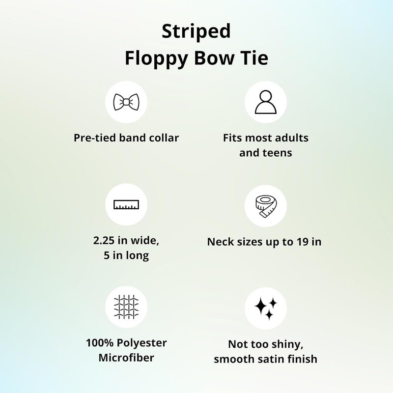 tiemart Floppy Bow Tie - Image 5